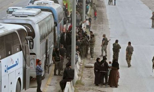 Yaish al Islam abandonará Duma Los terroristas de Yaish al Islam abandonarán Duma en las próximas 48 horas